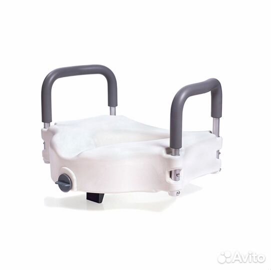 Насадка на унитаз, с подлокотниками 