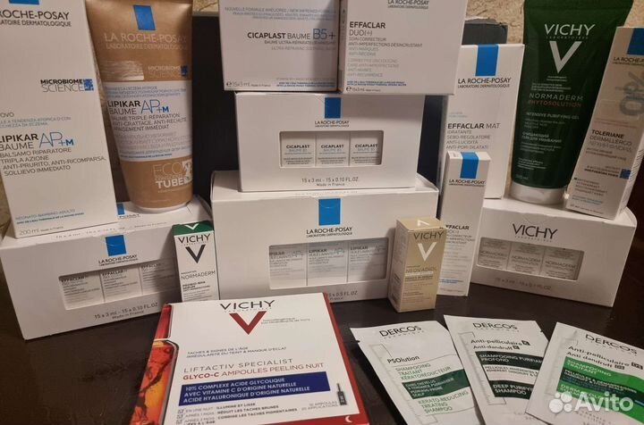 Кремы Vichy, La roche-posay