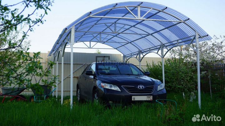 Навесы для автомобиля. Автонавес. Козырьки навесы