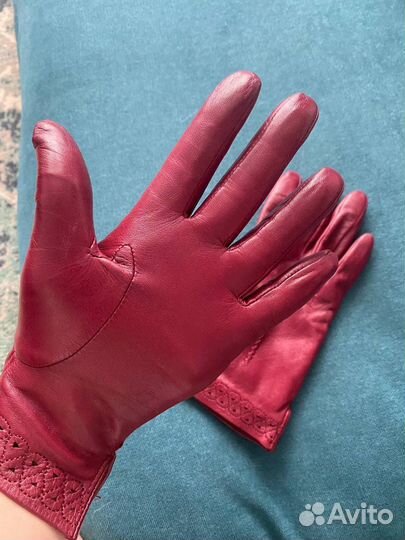 Перчатки кожаные 7 размер
