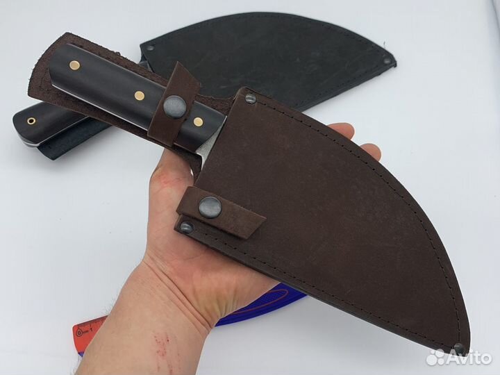 Сербский нож, тяпка, топорик кованный