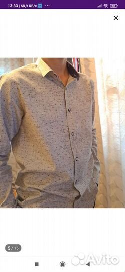 Рубашка для мальчика 170- 175