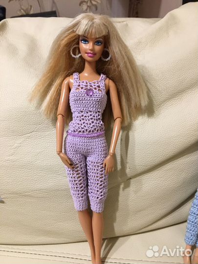 Наряды для барби, кена. Хит сезона - кофта-сетка