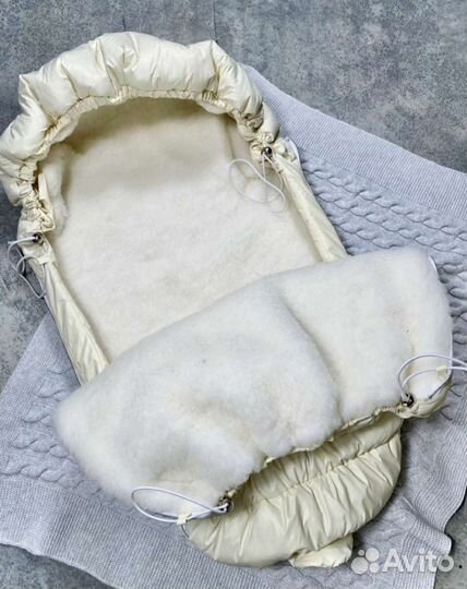 Конверт на выписку зимний овчина