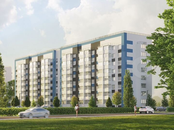 2-к. квартира, 56,2 м², 5/8 эт.