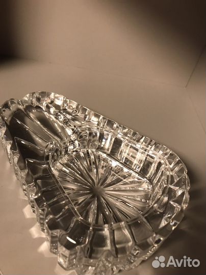 Хрусталь ваза пепельница СССР