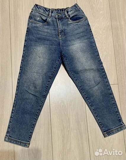 Джинсы для девочки 128-134