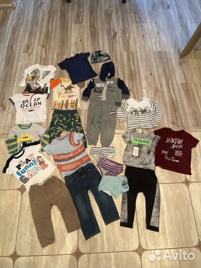 Вещи на мальчика от года