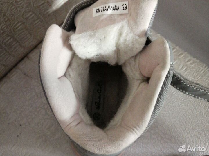 Ботинки зимние для девочки 29 размер