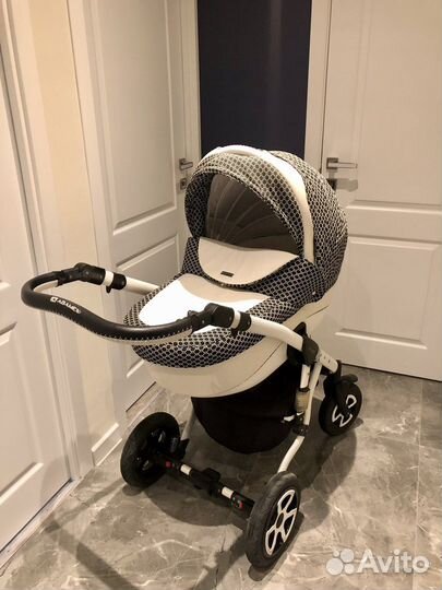 Коляска adamex barletta 2в1 + автокресло
