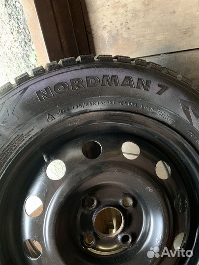 Колеса в сборе r15 зимние