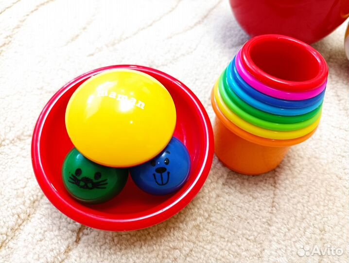 Игрушки пакетом (возраст + 6 мес)