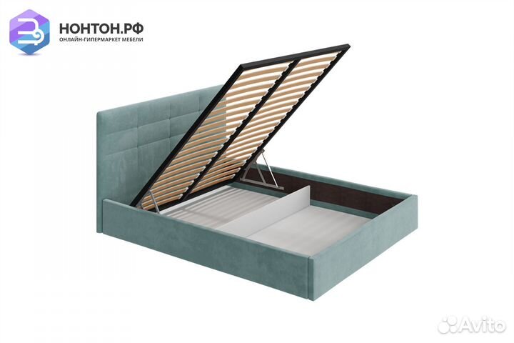 Кровать Диана мятная