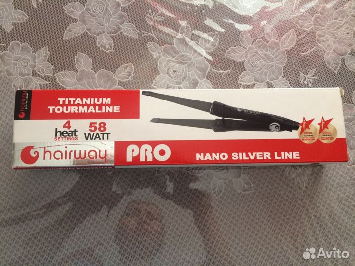 Плойка-щипцы конусная