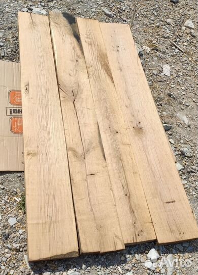 Доска дубовая сухая амбарная старая