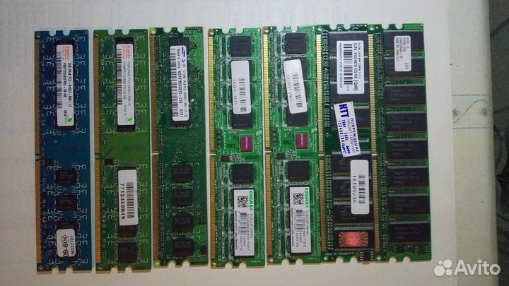 Оперативная память Sdram, DDR1, DDR2