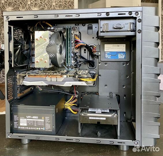 Игровой компьютер Intel i3-9100F/16Gb/GTX1060