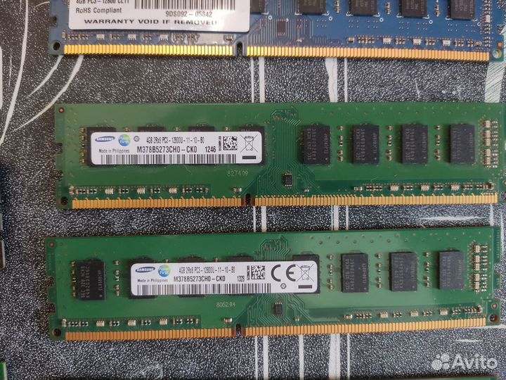 Оперативная память DDR3 2, 4, 8 Гб, 1333,1600 мгц