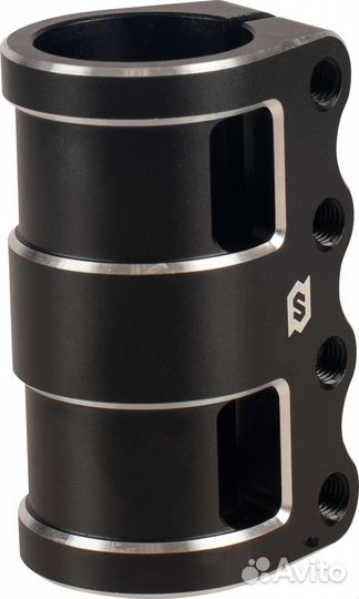 Зажим skip Quadruple черный Sta521