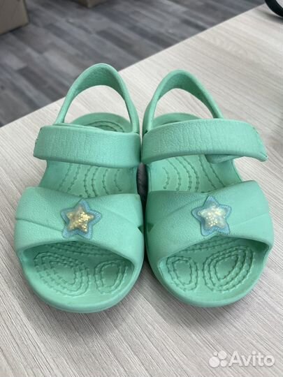 Сандалии crocs для девочки C5