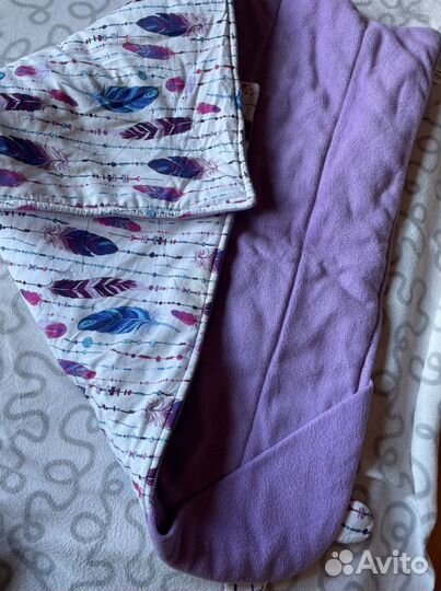 Конверт на выписку плед трансформер