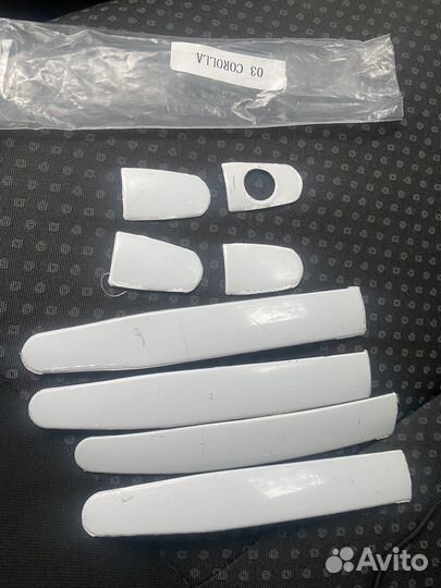 Хромированные накладки на ручки дверей Toyota