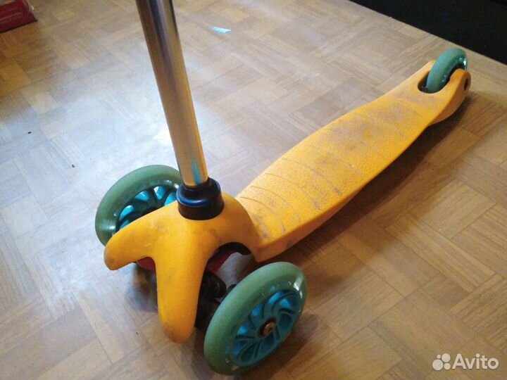 Самокат детский трехколесный бу