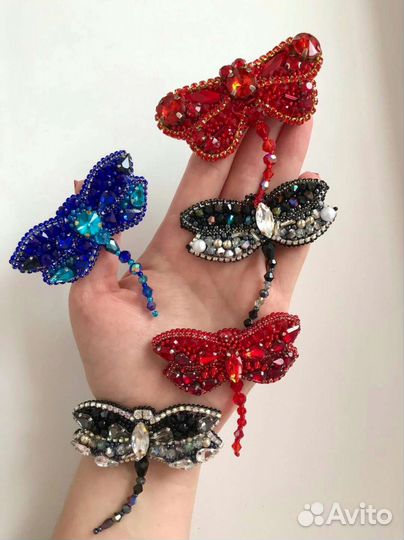 Брошь ручной работы