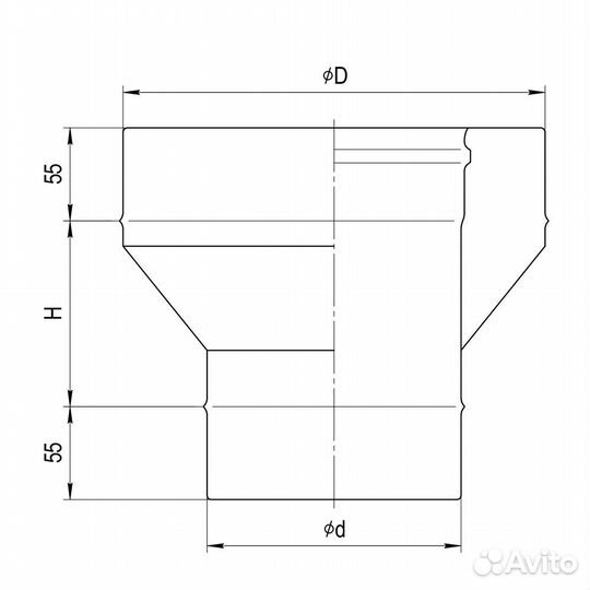 Старт-сэндвич ferrum (430/0,5мм + нерж.) Ф300х400