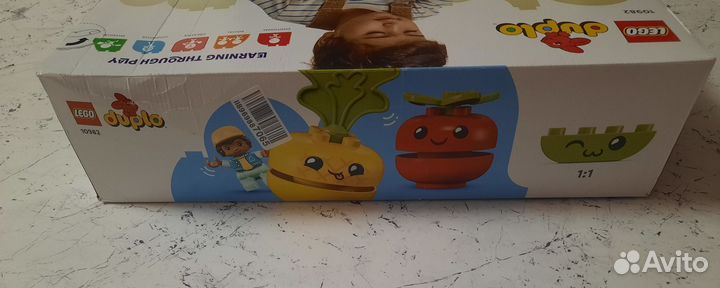 Новый Lego Duplo 10982 Фруктово-овощной трактор