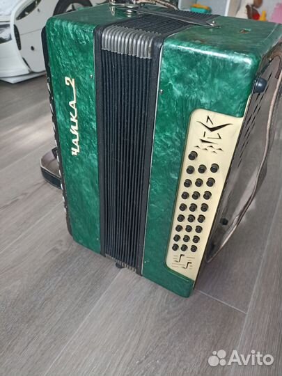 Гармонь чайка 2 с регистром