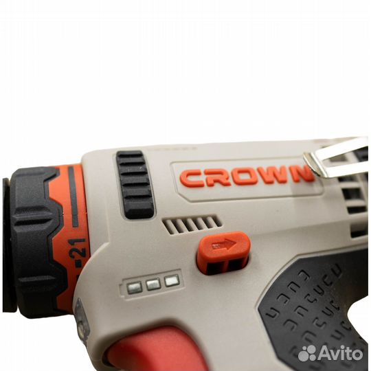 Аккумуляторная дрель-шуруповерт crown CT21072HX-2