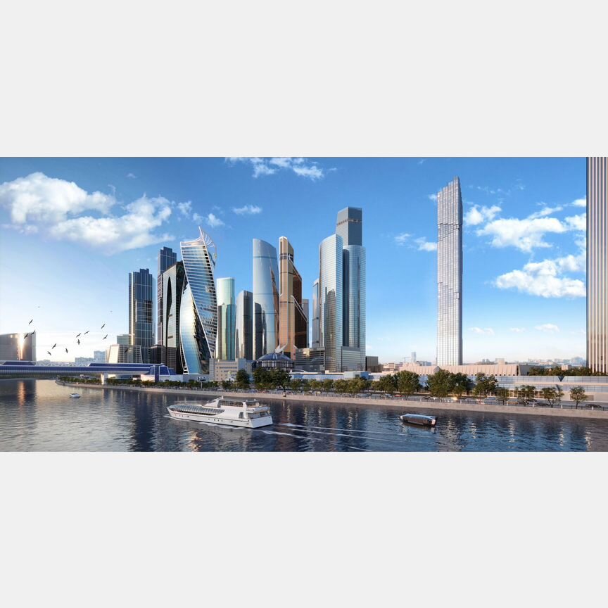 2-к. квартира, 81,1 м², 63/85 эт.