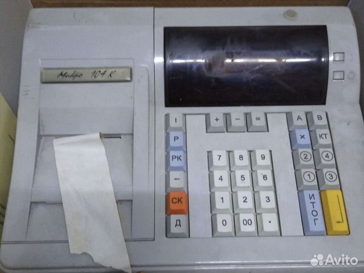 Чекопечатаюшая машинка