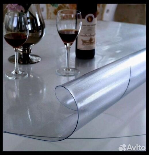 Гибкое стекло, пленка пвх на стол