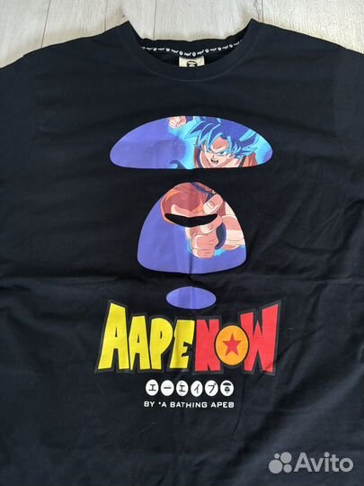 Футболка Aape dragon ball super