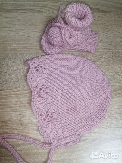 Чепчик для новорожденного