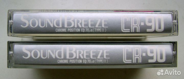 Аудиокассеты «SoundBreeze» с первой записью