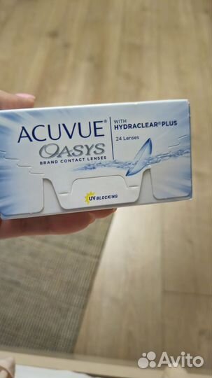 Линзы контактные acuvue oasys двухнедельные