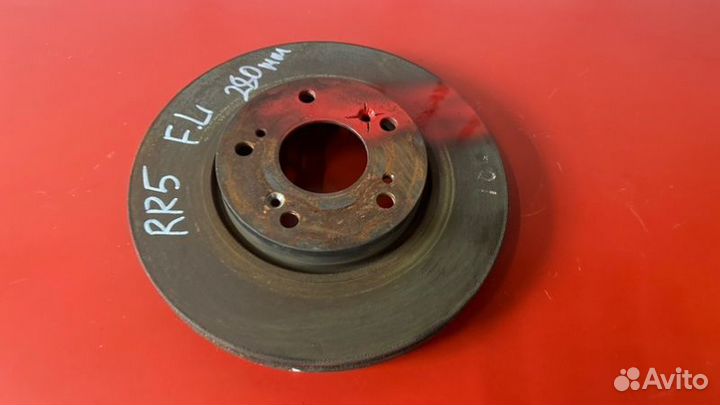 Диск тормозной передний левый Honda Elysion RR5