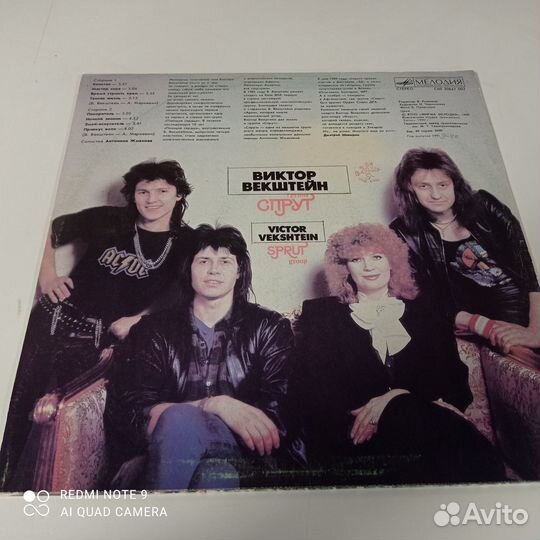 Виктор векштейн группа спрут LP,мелодия