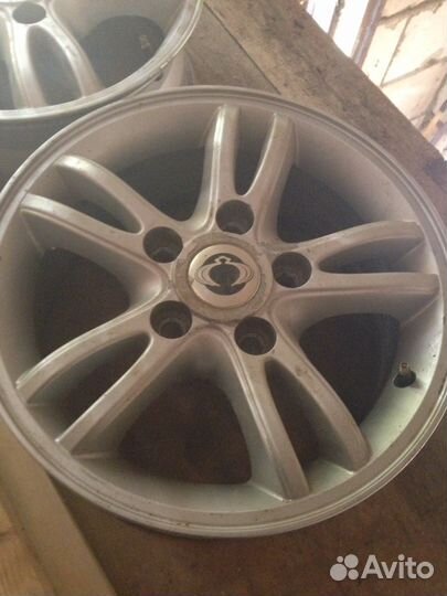 Продам литые диски на Сангёнг Кайран или обменяю н