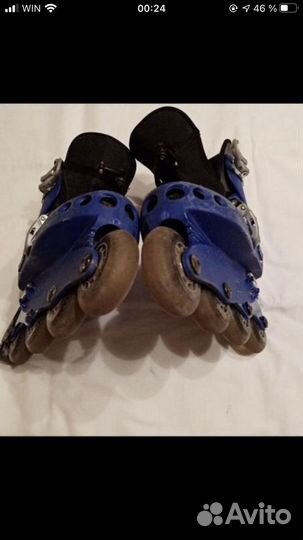 Роликовые коньки детские раздвижные