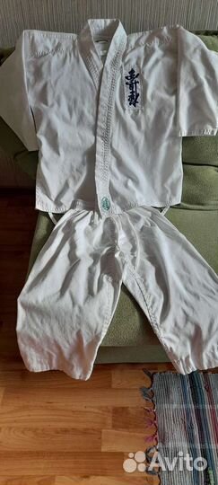 Кимоно детское(Кёкуксинкай),рост-130см