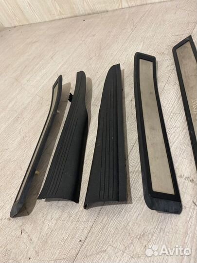 Накладка на порог салона Mercedes Benz E250 W211