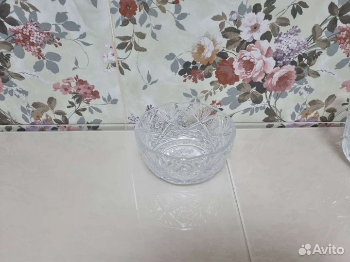 Ваза хрустальная СССР
