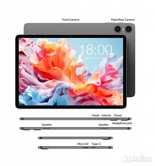 Планшет Teclast P30T 4/128GB без SIM