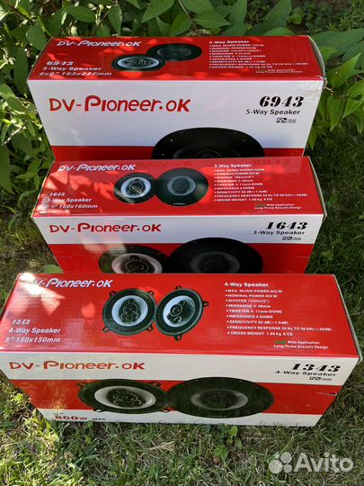 Автомобильные колонки pioneer