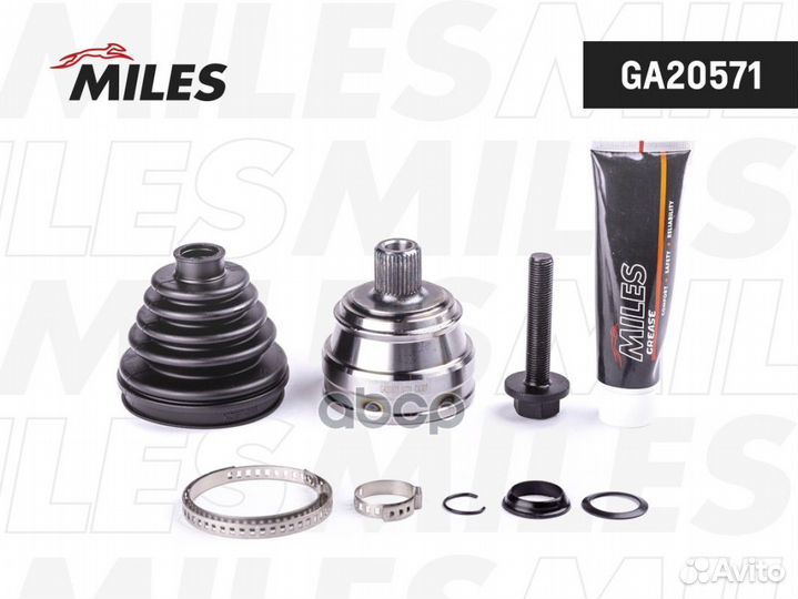 Шрус audi 80 1.6-2.0 86-96 нар. GA20571 Miles