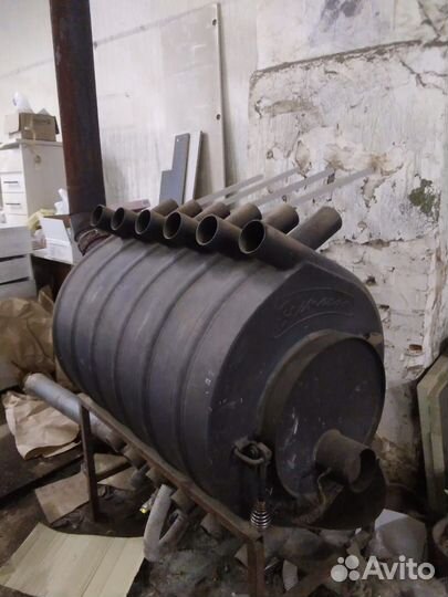 Печь дровяная булерьян-бреннеран оригинальная